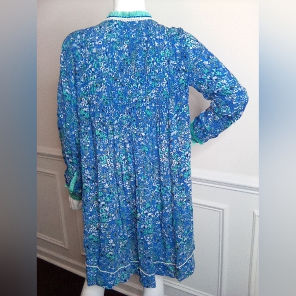 Poupette St. Barth Fringe Long Sleeve Dress - Picture 16 of 16